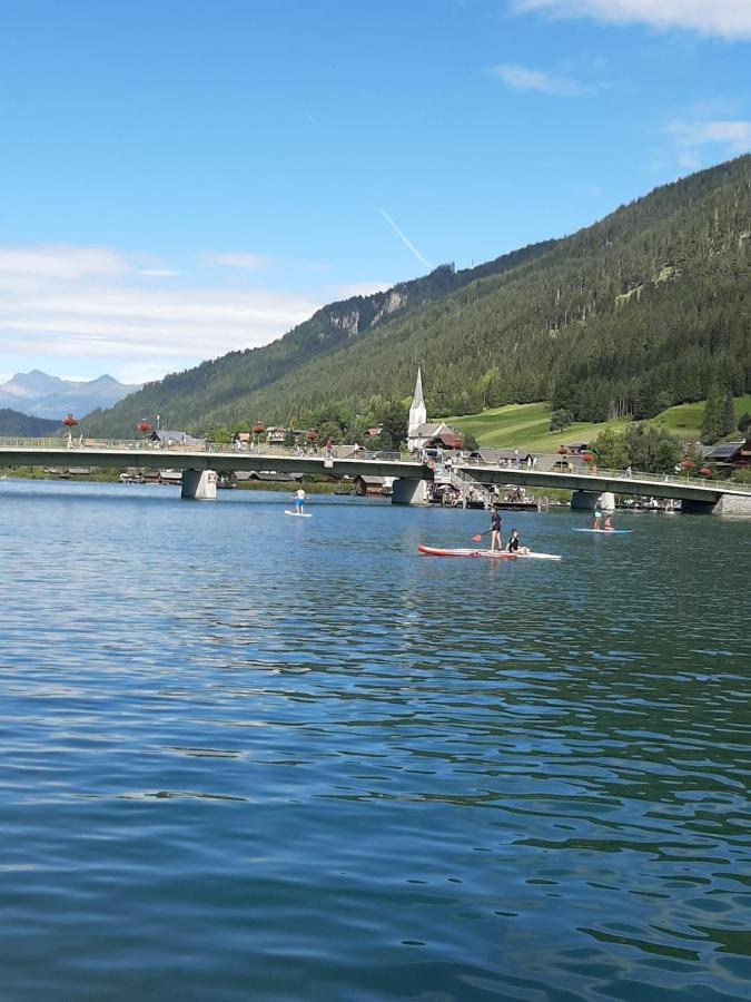 Pension Seeheim Weissensee Exteriör bild