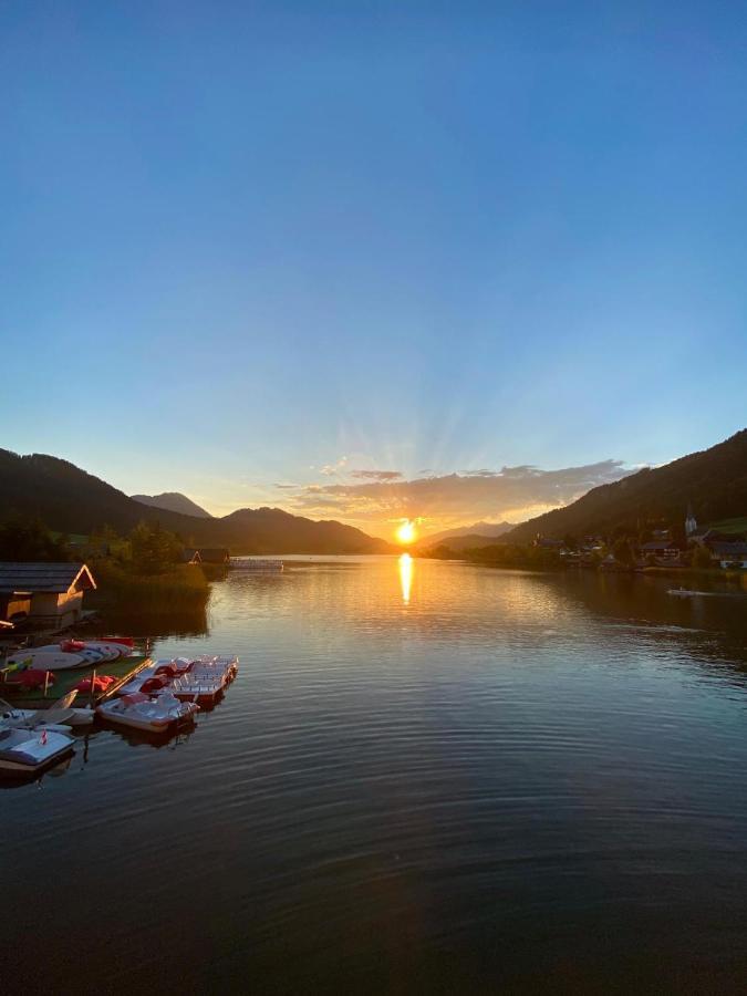 Pension Seeheim Weissensee Exteriör bild