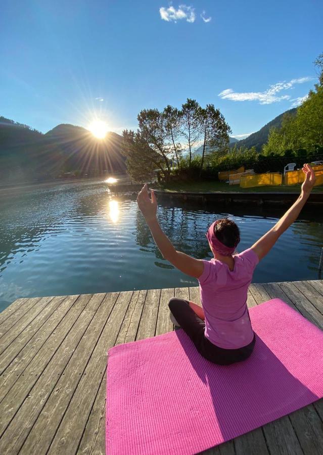 Pension Seeheim Weissensee Exteriör bild