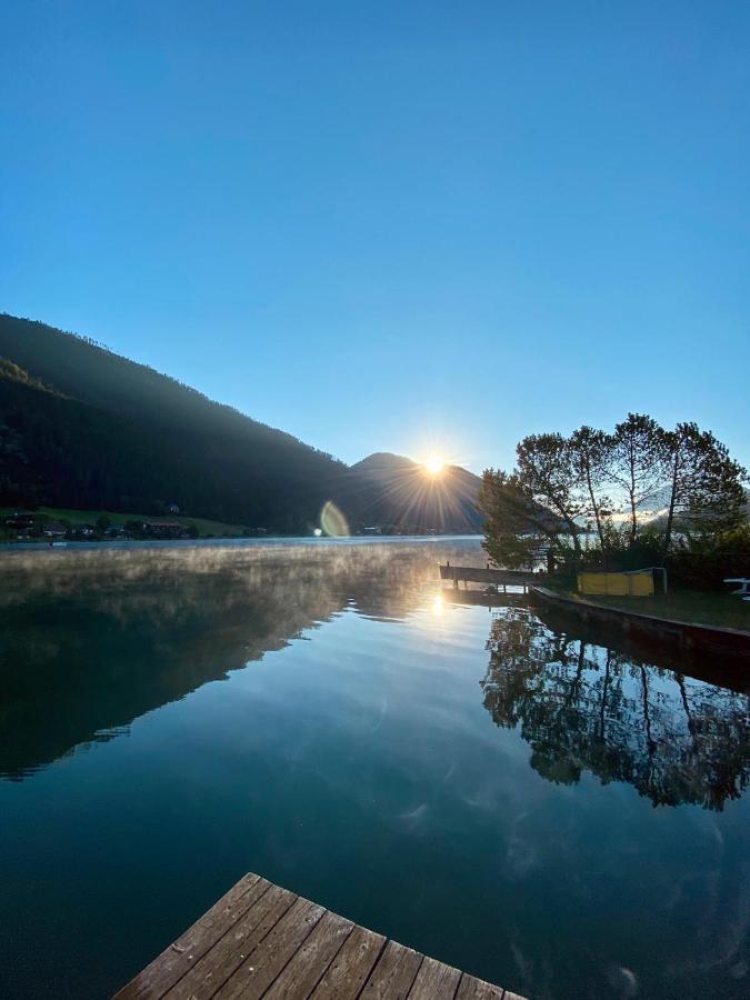 Pension Seeheim Weissensee Exteriör bild